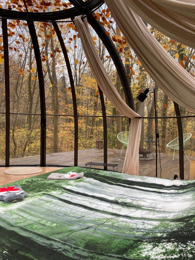 Le Dome De Namur - Une Nuit Insolite Dans Les Bois Esterno foto