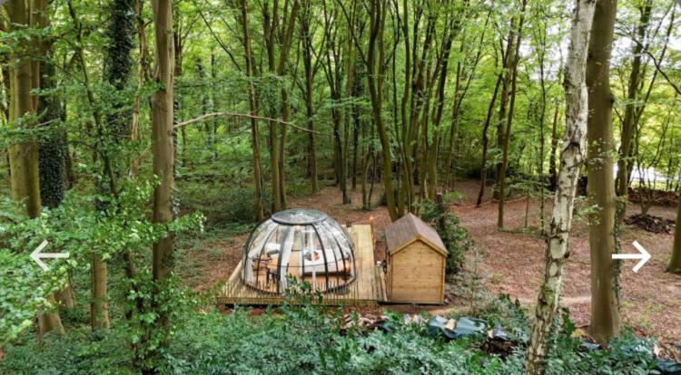 Le Dome De Namur - Une Nuit Insolite Dans Les Bois Esterno foto