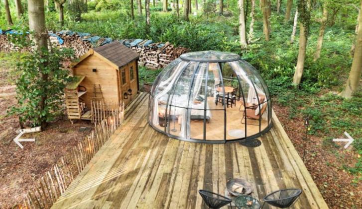 Le Dome De Namur - Une Nuit Insolite Dans Les Bois Esterno foto